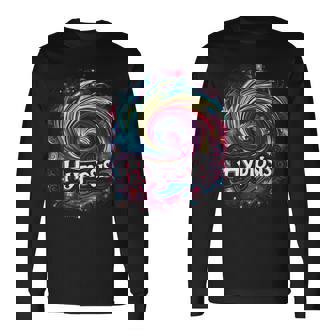 Hypnosis In Rainbow Colors With Cosmic Hallucinations Premium Long Sleeve T-Shirt - Monsterry
