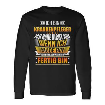 Ich Bin Krankenpfleger Ich Bin Langarmshirts - Geschenkecke