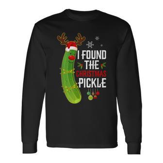 Ich Habe Die Weihnachtsgurke Finden Langarmshirts - Geschenkecke