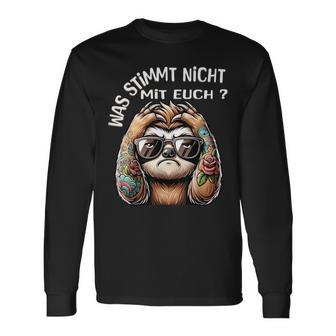 Ich Hasse Menschen Was Stimmt Denn Mit Dir Nicht Langarmshirts - Geschenkecke