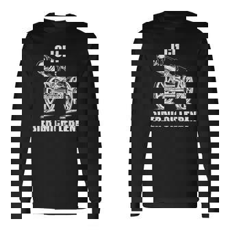 Ich Kanone Bierbicht Leben Langarmshirts - Seseable