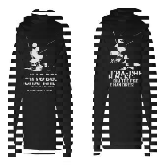 Ich Mag Fische Die Halten Die Fresse Langarmshirts - Geschenkecke