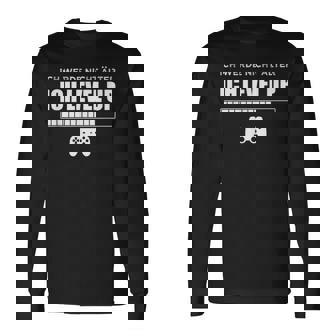 Ich Werde Nicht Älter Ich Level Up Gaming Slogan Langarmshirts - Seseable