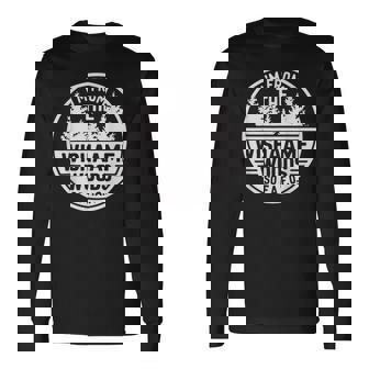 I'm From The Wishamfwoods So Fafo Sarcasm Quote Long Sleeve T-Shirt | Mazezy