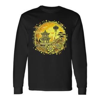 Increíble Año Nuevo Tradicional Chino Camiseta de manga larga - Regaloses