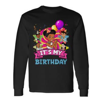 It's My Birthday Gracie's Corner Birthday Dolls Party Long Sleeve T-Shirt - Thegiftio UK