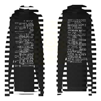 It's A Bryan Thing Bryan Name Long Sleeve T-Shirt | Mazezy