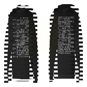 It's A Carter Thing Carter Name Long Sleeve T-Shirt | Mazezy