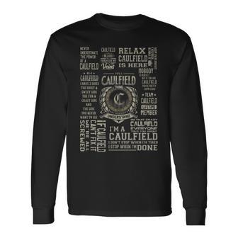 It's A Caulfield Thing Caulfield Name Long Sleeve T-Shirt | Mazezy