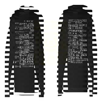 It's A Drain Thing Drain Name Long Sleeve T-Shirt | Mazezy