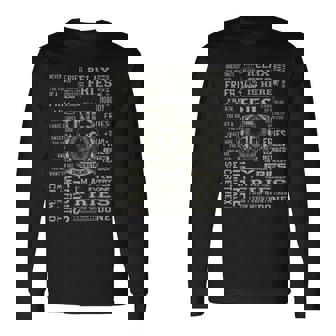 It's A Fries Thing Fries Name Long Sleeve T-Shirt | Mazezy