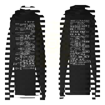 It's A Hann Thing Hann Name Long Sleeve T-Shirt | Mazezy