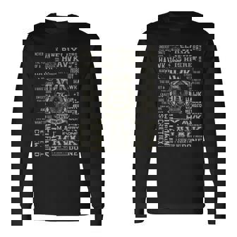 It's A Hawk Thing Hawk Name Long Sleeve T-Shirt | Mazezy