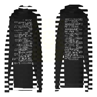 It's A Hope Thing Hope Name Long Sleeve T-Shirt | Mazezy