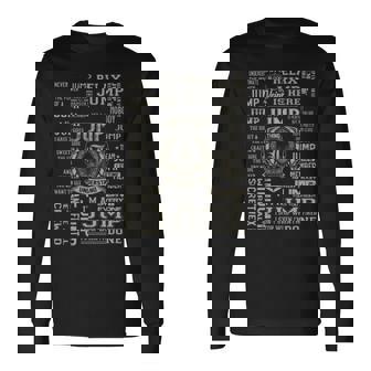 It's A Jump Thing Jump Name Long Sleeve T-Shirt | Mazezy