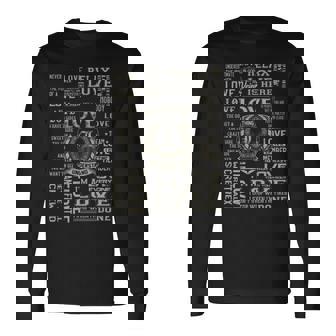 It's A Love Thing Love Name Long Sleeve T-Shirt | Mazezy