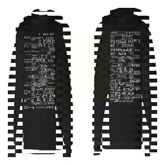 It's A Payne Thing Payne Name Long Sleeve T-Shirt | Mazezy