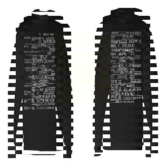 It's A Simons Thing Simons Name Long Sleeve T-Shirt | Mazezy