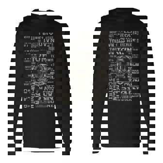 It's A Town Thing Town Name Long Sleeve T-Shirt | Mazezy