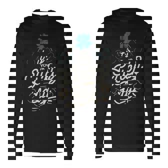 IT´S YOUR LUCKY DAY IRISH Tank Top Long Sleeve T-Shirt - Monsterry