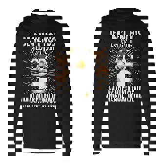 Je M'en Fous Je Suis Un Macareux Moine T-shirt à manches longues - Cadeauxyz