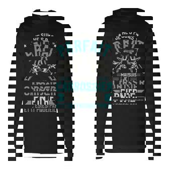 Je Ne Suis Pas Parfait Mais Je Suis Carrossier Peintre T-shirt à manches longues - Cadeauxyz