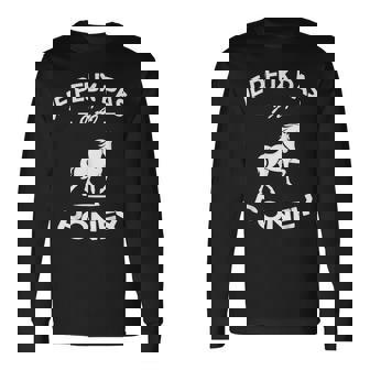 Je Peux Pas J'ai Poney Cheval Chevaux Chevalier Drôle T-shirt à manches longues - Cadeauxyz