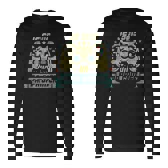 Je Suis Un Papa Gamer Cadeau Geek Console Jeuxideo T-shirt à manches longues - Cadeauxyz