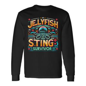 Jellyfish Sting Survivor Langarmshirts - Geschenkecke