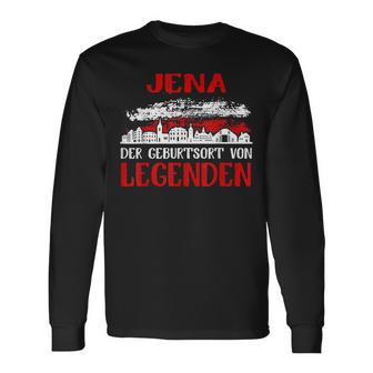 Jena The Birth Place Of Legends Langarmshirts - Geschenkecke