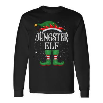 Jüngster Elf Outfit Christmas Family Elf Christmas Langarmshirts - Geschenkecke