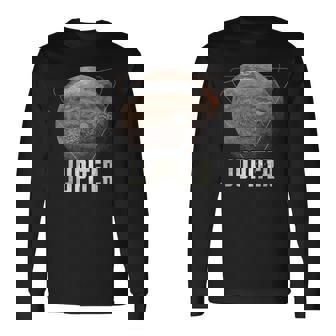 Júpiter Planet Astronomía Del Sistema Solar Camiseta de manga larga - Regaloses