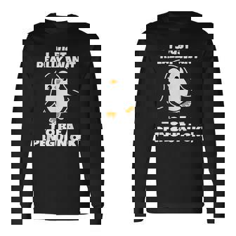 I Just Really Want To Be A Penguin Ok Pingüino Camiseta de manga larga - Regaloses