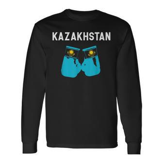 Kasachstan Kasachstan Boxer Boxen Geschenke Langarmshirts - Geschenkecke