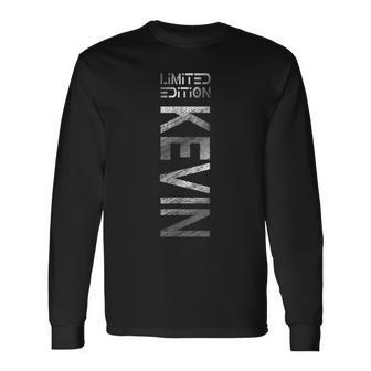 Kevin Name First Name Boy Man Birthday Langarmshirts - Geschenkecke