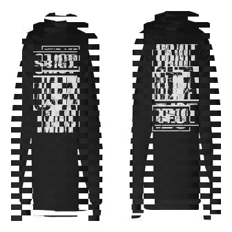 Kids Straight Outta Timeout Time Toddler Long Sleeve T-Shirt - Monsterry