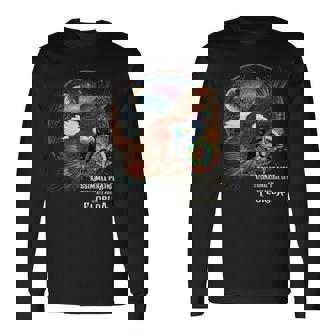 Kissimmee Prairie Dark Sky Florida Stargazing State Park Tank Top Long Sleeve T-Shirt - Monsterry