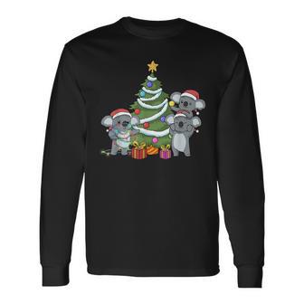 Koala Christmas Langarmshirts - Geschenkecke