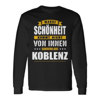 Koblenz Germany City Home German Langarmshirts - Geschenkecke