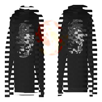 Koi Yin Yang Carpe Asiatique Koi Poisson Koi Japonais Carpe Poisson T-shirt à manches longues - Cadeauxyz