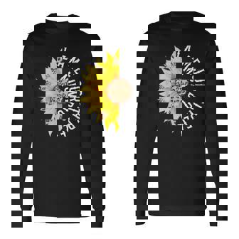 La Mejor Tia Del Mundo Tía Española Leopardo Girasol Camiseta de manga larga - Regaloses