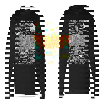 The Lab Prayer Lab Week 2025 Medical Laboratory Scientist Long Sleeve T-Shirt | Mazezy