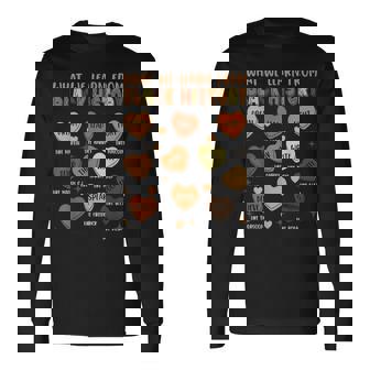 What We Learn From Black History Hearts Black History Month Long Sleeve T-Shirt - Thegiftio