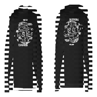 Legend Since 1975 Rustic Style Born In 1975 Birthday Long Sleeve T-Shirt | Mazezy