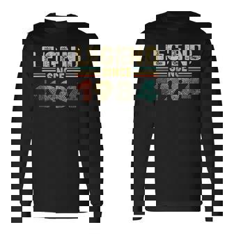 Legend Since 1984 Birthday Present For Legends Long Sleeve T-Shirt | Mazezy