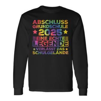 Legendeerlässt Schulgelände Abschluss Grundschule 2025 Langarmshirts - Geschenkecke