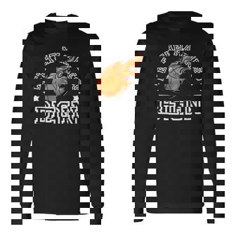 Let The Madness Begin College Basketball Sports Player Crew Long Sleeve T-Shirt | Mazezy