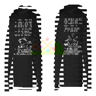 Level 100 Days Of School Unlocked Gaming Pixel 100Th Day Long Sleeve T-Shirt | Mazezy