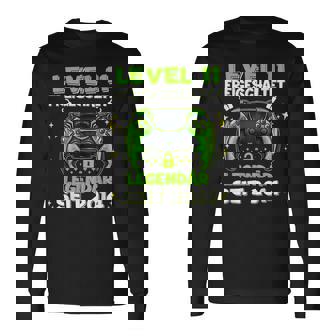 Level 11 Years Birthday Young Gamer 2014 Birthday Langarmshirts - Geschenkecke