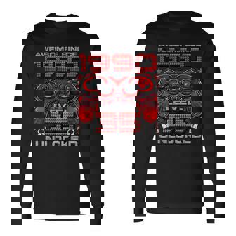 Level 35 Unlocked Awesome Since 1990 35Th Birthday Gaming Long Sleeve T-Shirt | Mazezy